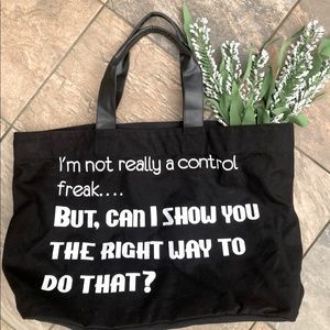 LA Trading Co ‘Never Full Tote’ colour: Black